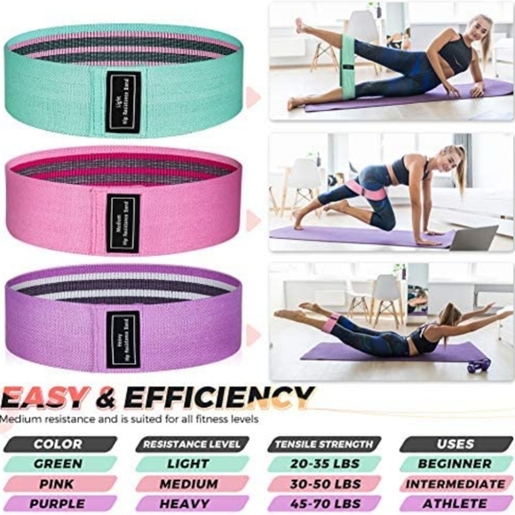 Exercise Workout Bands - Picture 3 of 7